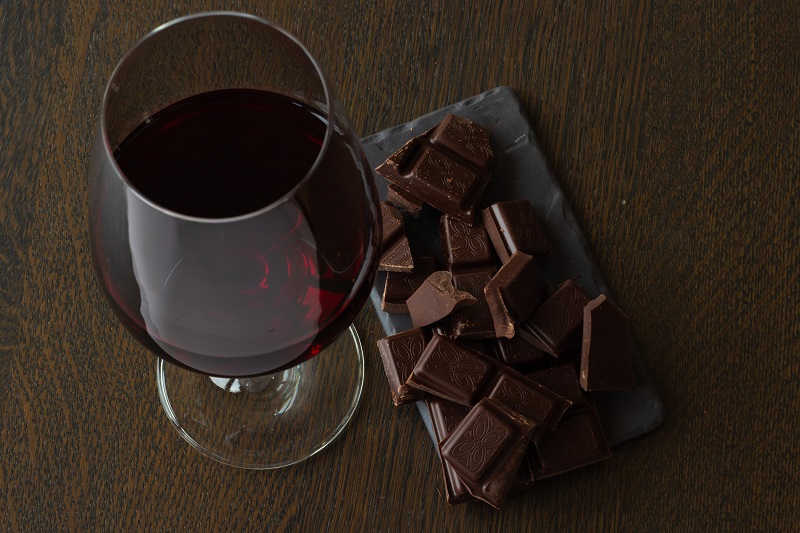 Chocolat vin rouge