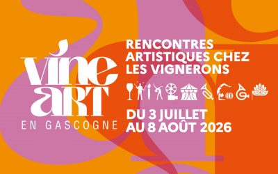 Vineart en Gascogne du 3 juillet au 8 août 2026